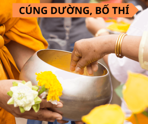 CÚng DƯỜng, BỐ ThÍ 